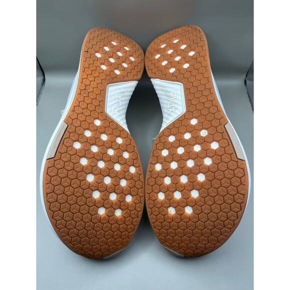 Flux Adapt Runner White Gum Running Athletic Barefoot Knit Shoes Sneakers - Picture 7 of 7